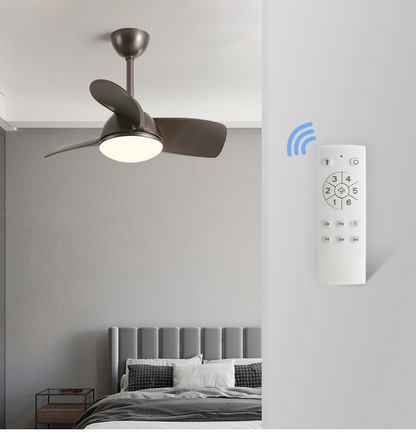 Plafondventilator voor slaapkamer met led verlichting