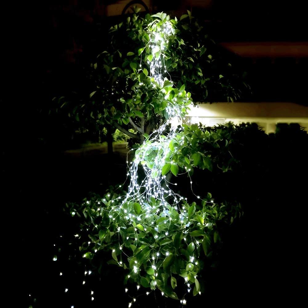 Kerstverlichting op zonne-energie