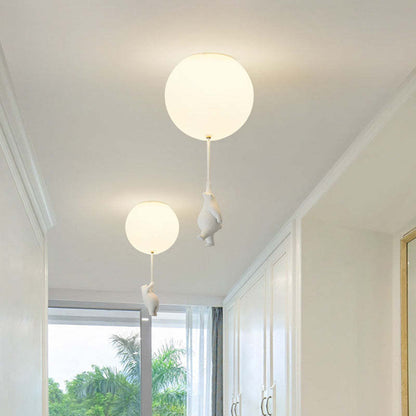 SkyDream plafondlampen kinder hanglamp beer en ballon
