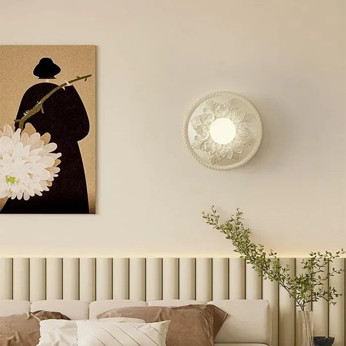 KoffieGlow - wandlamp van hars voor stijlvol