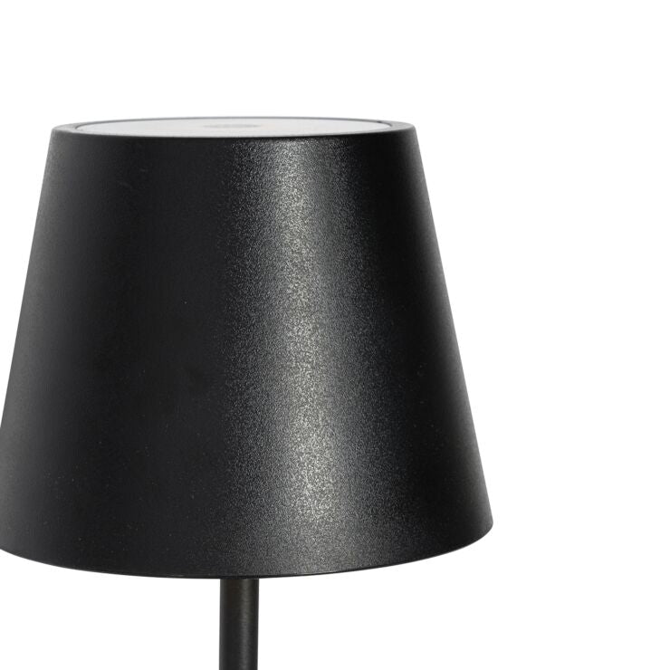 Set van 2 zwarte tafellampen met dimmer en stafunctie – Murdock