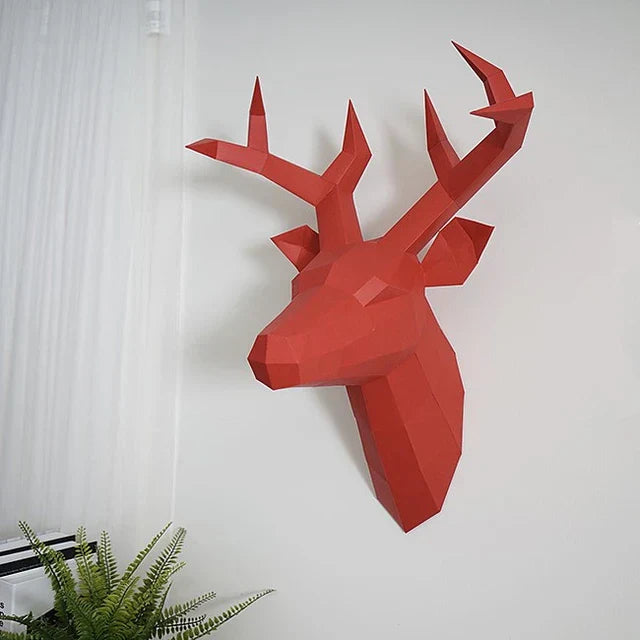 Regalroe - antilope hoofddecoratie