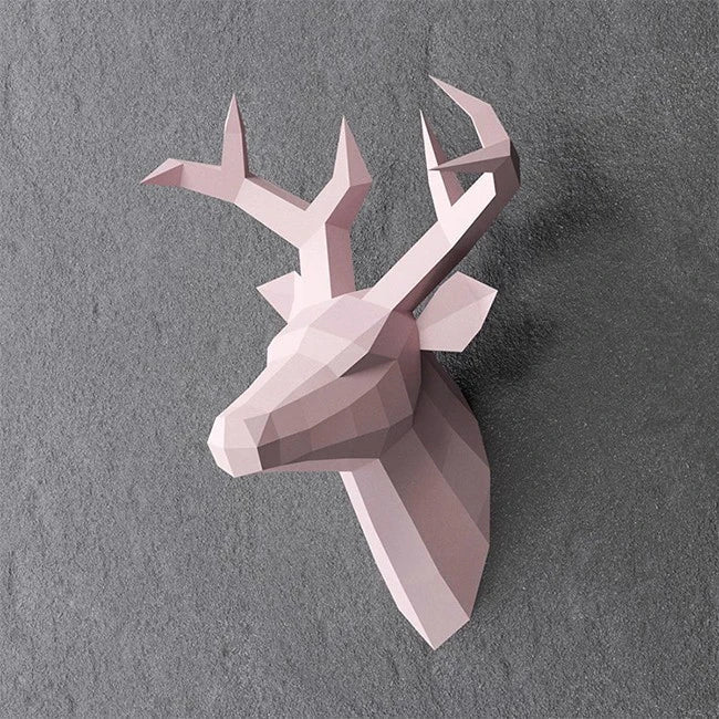 Regalroe - antilope hoofddecoratie