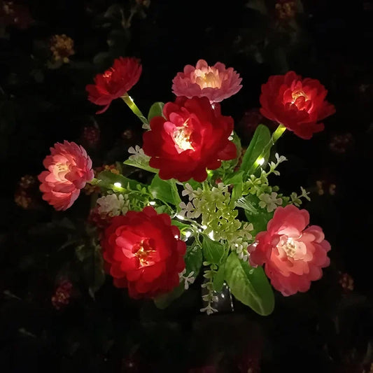 ZonneSpectra | moderne buitenlamp in bloemmotief