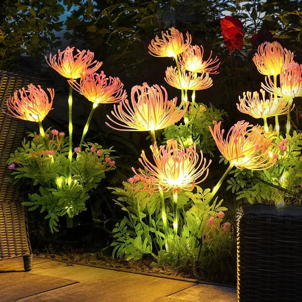 Magische sprookjesbloemen – tuinverlichting op zonne energie