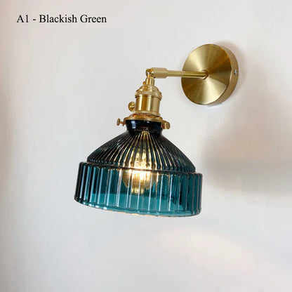 Scandinavische vintage wandlamp