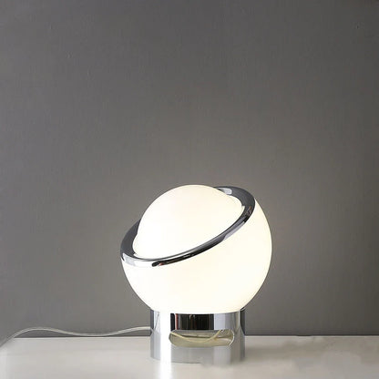 Franse opalen bauhaus tafellamp