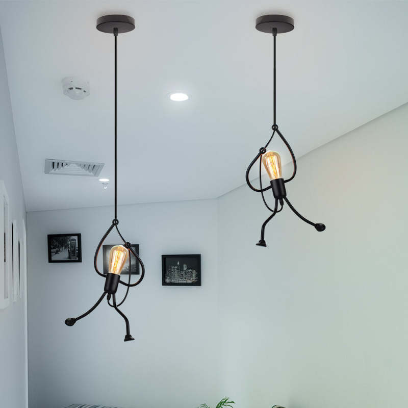 Retro hanglamp iron man