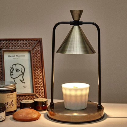 Amora - vlamloze aromatherapie kandelaar met timer