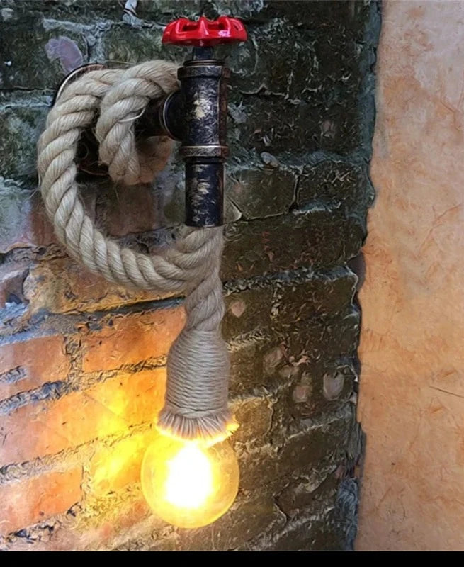 Coastalbraid - hanfseil wandlampen
