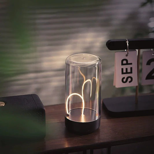 Moderne magnetische mini-tafellamp – eenvoudig ontwerp en flexibel in gebruik