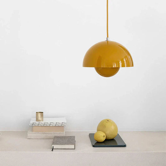 Nodic bloempot hanglamp voor slaapkamer