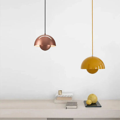 Nodic bloempot hanglamp voor slaapkamer