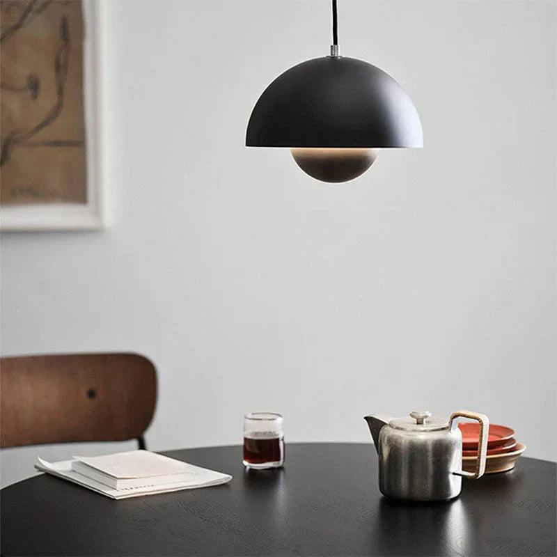 Nodic bloempot hanglamp voor slaapkamer