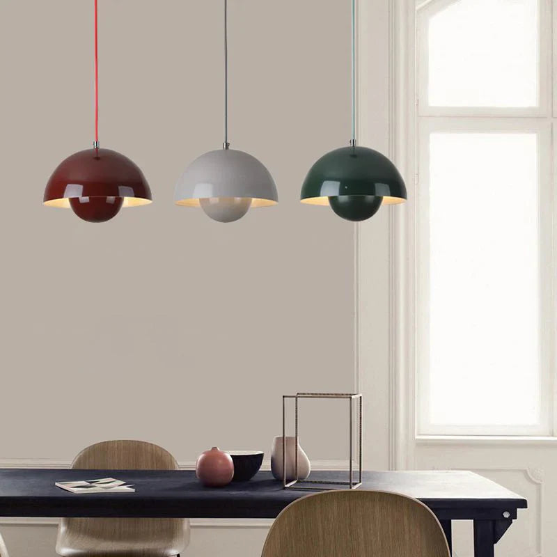 Nodic bloempot hanglamp voor slaapkamer