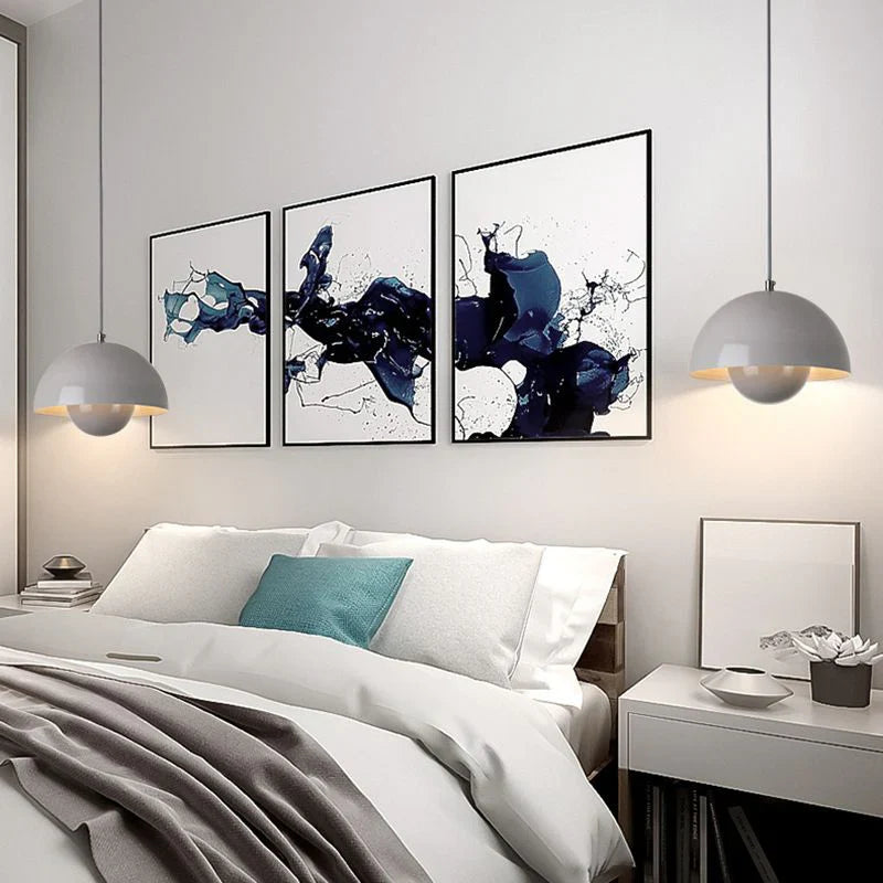 Nodic bloempot hanglamp voor slaapkamer