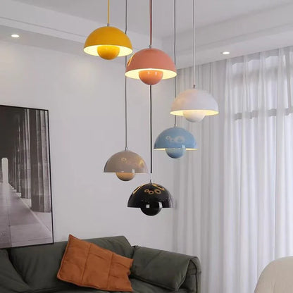 Nodic bloempot hanglamp voor slaapkamer