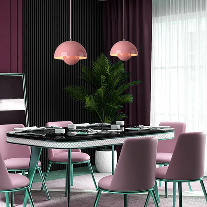 Nodic bloempot hanglamp voor slaapkamer