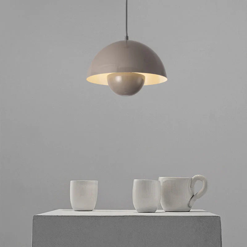 Nodic bloempot hanglamp voor slaapkamer
