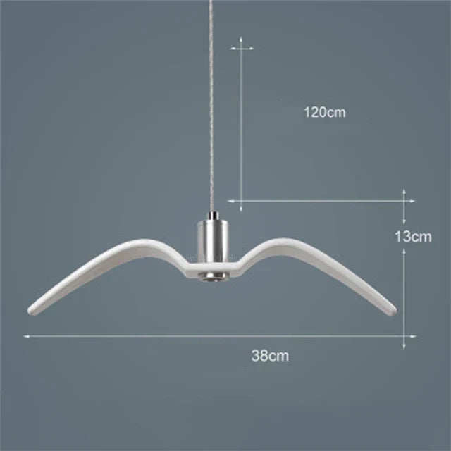 SnavelSchittering | Plafondlamp in vogeldesign