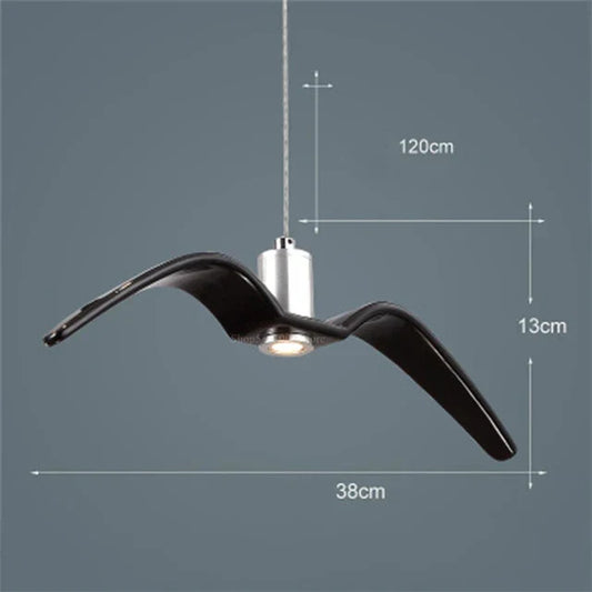 SnavelSchittering | Plafondlamp in vogeldesign