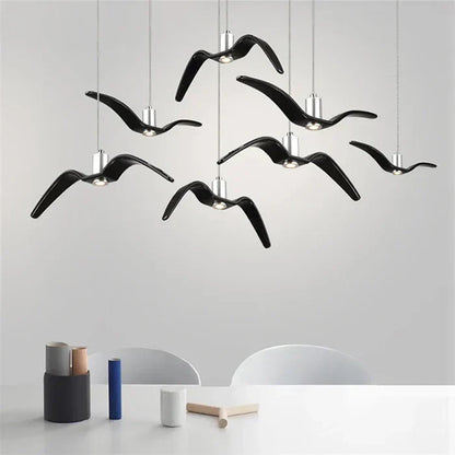 SnavelSchittering | Plafondlamp in vogeldesign