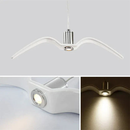 SnavelSchittering | Plafondlamp in vogeldesign