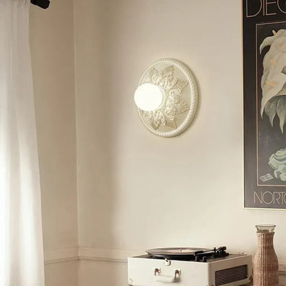 KoffieGlow - wandlamp van hars voor stijlvol