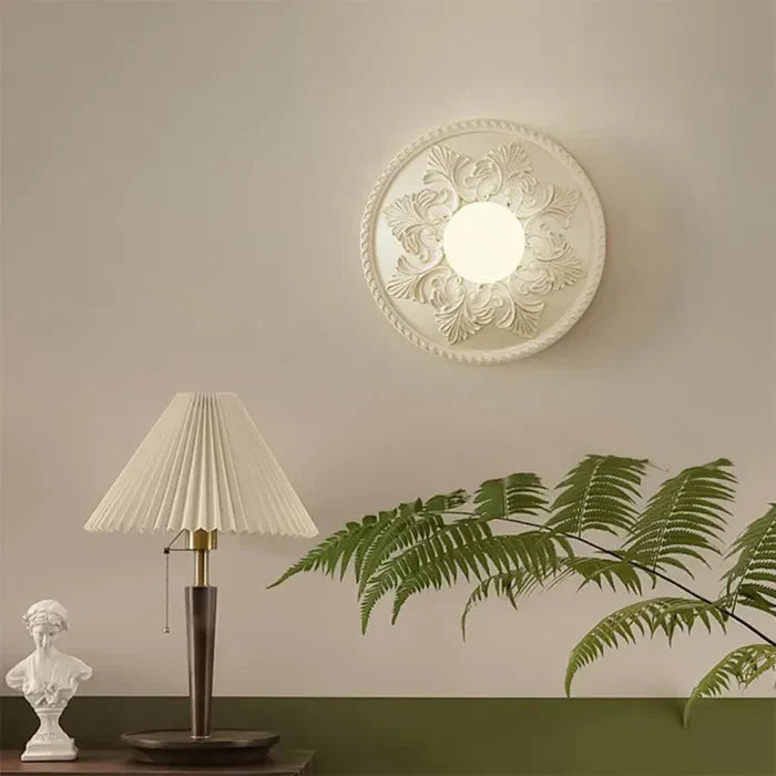 KoffieGlow - wandlamp van hars voor stijlvol