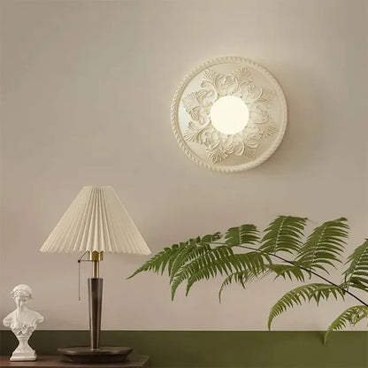 KoffieGlow - wandlamp van hars voor stijlvol