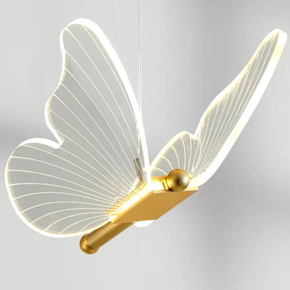 Hanglamp in de vorm van een vlinder