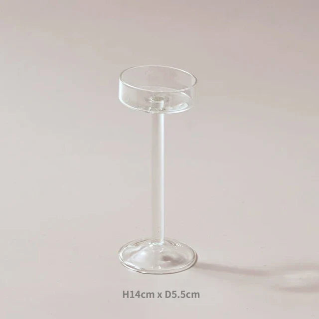 CrystalClear - glazen theelichthouder