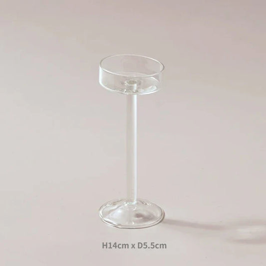 CrystalClear - glazen theelichthouder