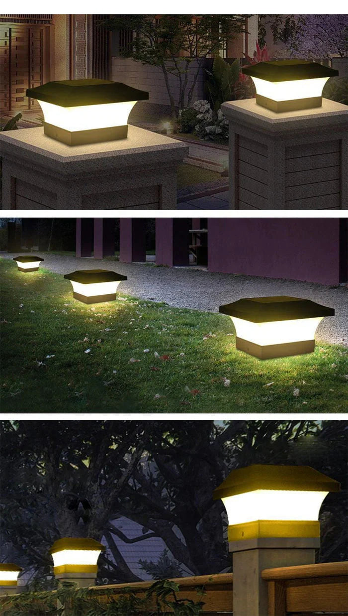SolarLuxe – compacte zonnezuillamp voor buiten