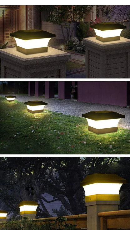 SolarLuxe – compacte zonnezuillamp voor buiten