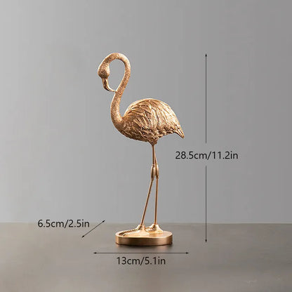 Prestigieuze flamingo - flamingo luxe decor
