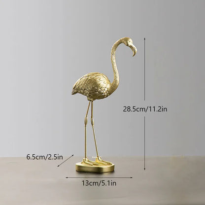 Prestigieuze flamingo - flamingo luxe decor
