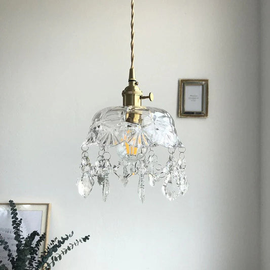 Raysis - transparant kristallen glazen hanglamp