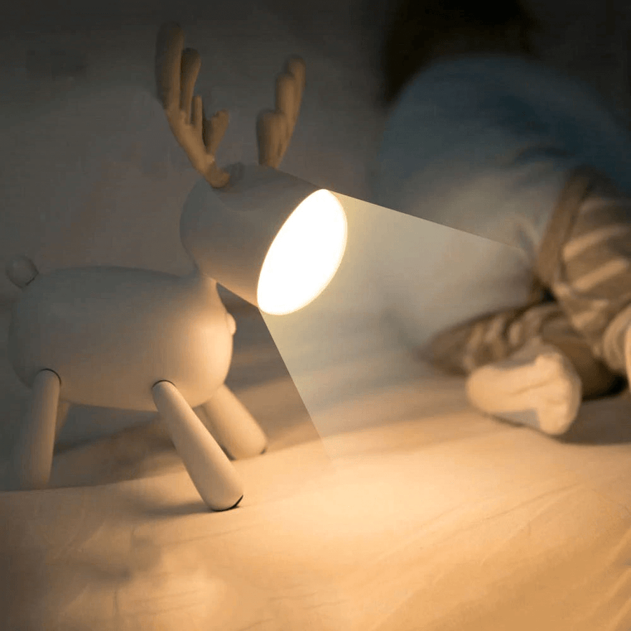 USB oplaadbaar schattig hert LED-nachtlampje