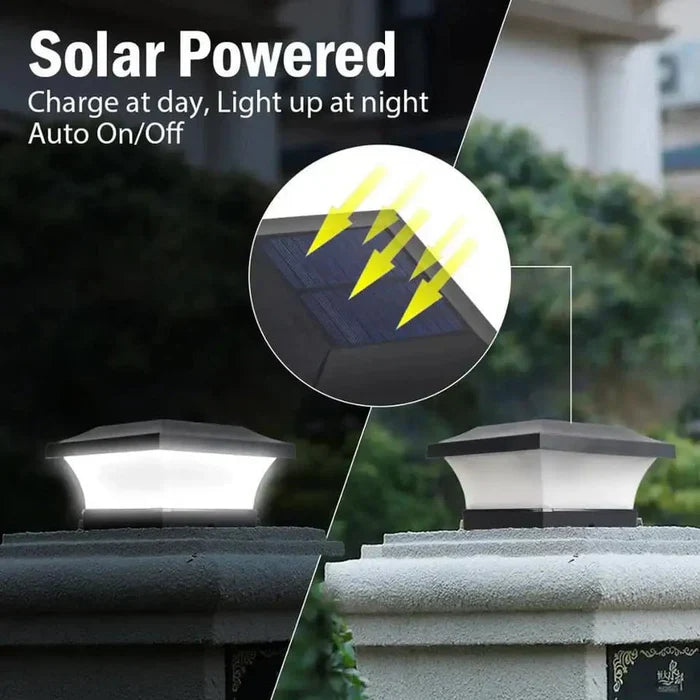 SolarLuxe – compacte zonnezuillamp voor buiten