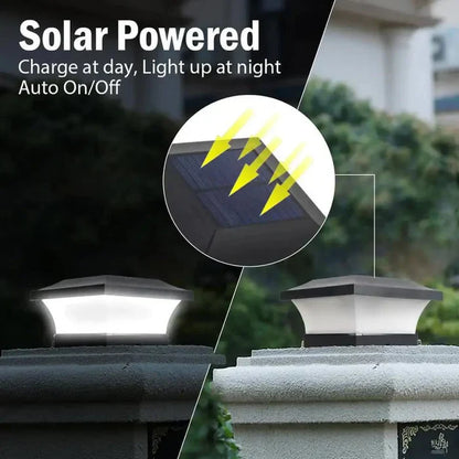 SolarLuxe – compacte zonnezuillamp voor buiten