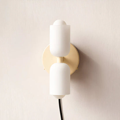 AcrylCapsule wandlamp - wandlamp met twee koppen - wandlampen voor interieurs