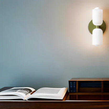 AcrylCapsule wandlamp - wandlamp met twee koppen - wandlampen voor interieurs