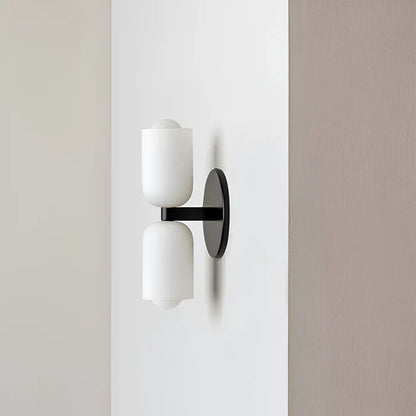 AcrylCapsule wandlamp - wandlamp met twee koppen - wandlampen voor interieurs
