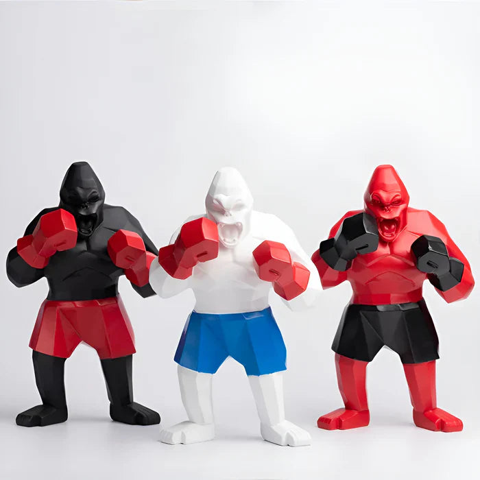 ApePunch beeldje- doos geest gorilla hars decoratie