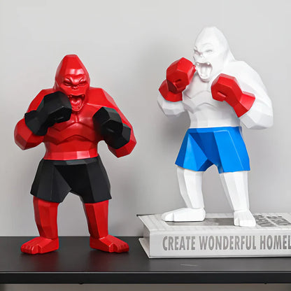 ApePunch beeldje- doos geest gorilla hars decoratie