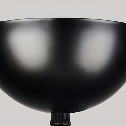 Appel hanglamp - zwart wit zon hanglamp - artistieke e27 hanglamp