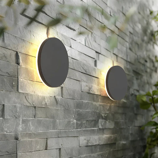 AquaGlow - elegante waterdichte led-wandlamp van aluminium