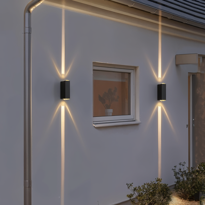 Waterdichte wandlampen voor buiten en binnen - moderne led wandlamp