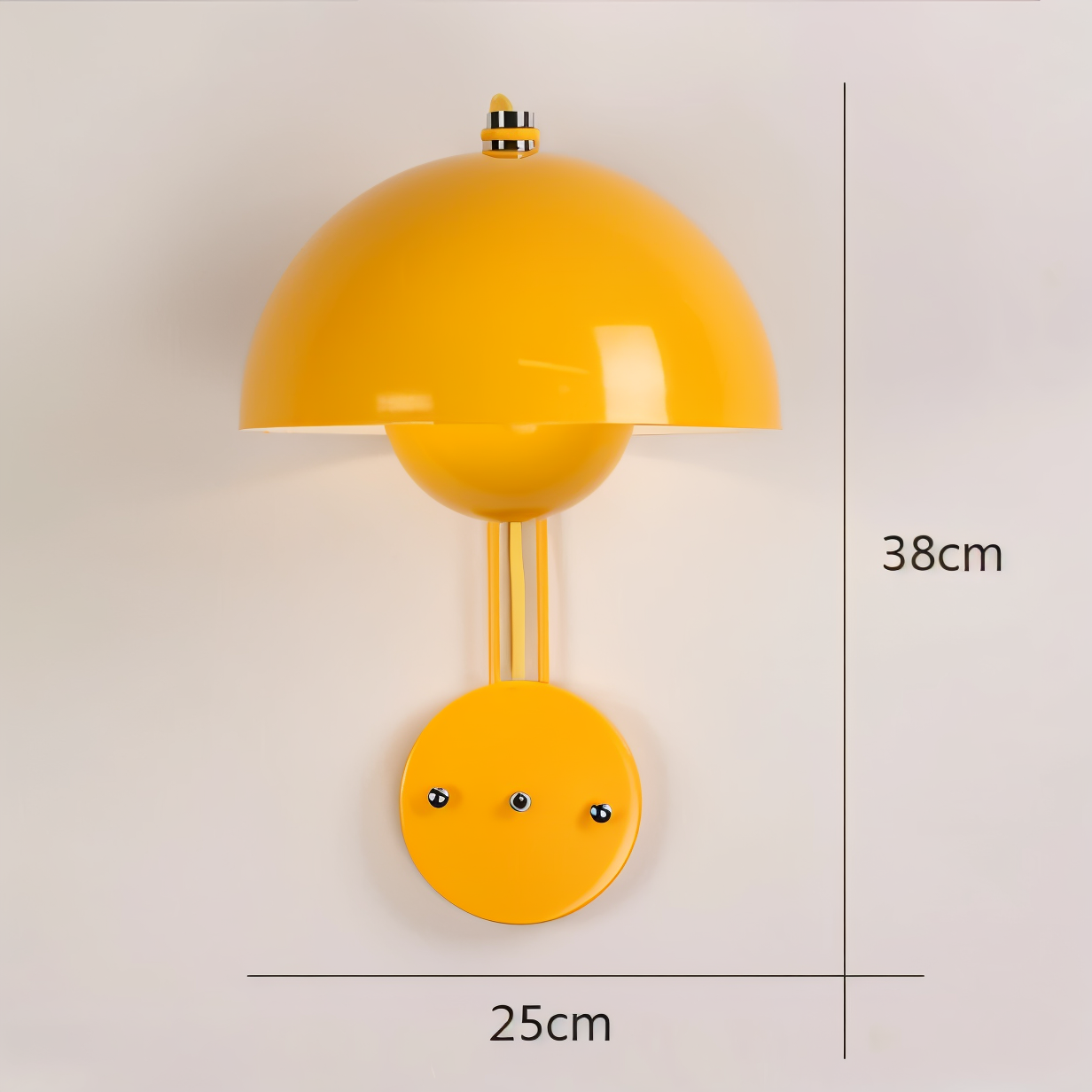 DomicBud wandlamp - bloemknop macaron wandlamp - stijlvolle ronde led lamp